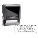 Wisconsin Notary Stamp